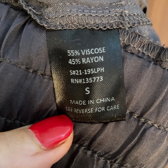 NWOT! - Olivaceous | Satin Joggers in Oreo size S - Picture 6 of 6